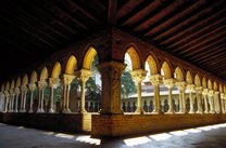 Photo du cloître de l'abbaye de Moissac