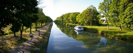Photo du canal latéral à la Garonne